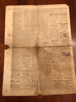 REPUBLICAN BANNER Newspaper. Volume 4, Number 10. Salisbury, North Carolina, Tuesday, August 19, 1856.