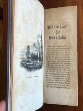 Revolutionary History of North Carolina, in Three Lectures; To which Is Appended, a Preliminary Sketch of the Battle of Alamance.