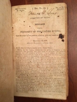 Sammelband of 23 North Carolina History Pamphlets, 1831-1841, including topics including Railroads, Schools and the Mecklenburg Declaration of Independence.