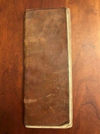 Handwritten CONFEDERATE Civil War Diary of Pvt. John G. McCall, 22nd North Carolina Infantry Regiment, Company B, "McDowell Rifles"