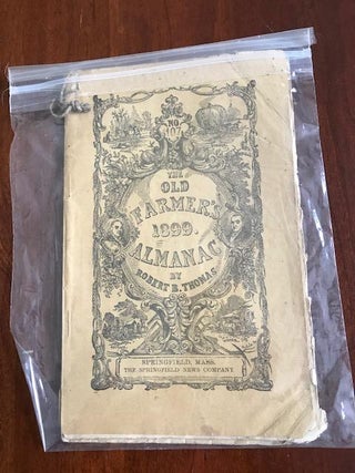 The Farmer's Almanack: The Old Farmer's Almanac (1812-1899), No. 20-107. (Consecutive Run of 88 issues)