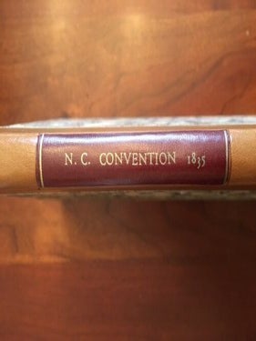 Journal of the convention, called by the freemen of North-Carolina, to amend the constitution of the state, which assembled in the city of Raleigh, on the 4th of June, 1835, and continued in session until the 11th day of July thereafter.