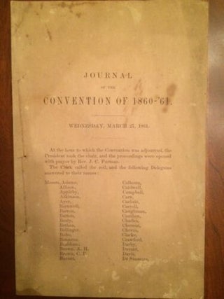 Item #100120 1861 South Carolina Secession Convention, Charleston, Civil War Confederate