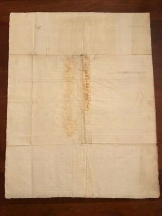Early 1800s Phoenix Assurance Company, London, Charleston, South Carolina Broadside