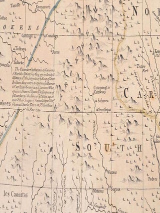 A New & Accurate Map of the Provinces of North & South Carolina, Georgia, & Florda. drawn from late surveys and regulated by Astronl. Observatns