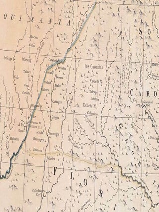 A New & Accurate Map of the Provinces of North & South Carolina, Georgia, & Florda. drawn from late surveys and regulated by Astronl. Observatns