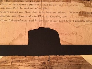 1778 North Carolina Duplin County Land Grant, SIGNED by Richard Caswell, 1st Governor of North Carolina