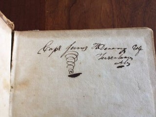 Item #100155 Set of Two 1838 books SIGNED by Capt. James Dearing, Tuscaloosa ALABAMA Pioneer....