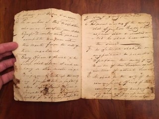 1822 Manuscript North Carolina Rocky River Cavalry SIGNED by Two Kings Mountain Revolutionary War Battle Veterans
