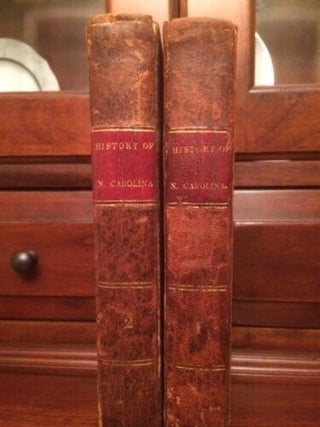Item #100204 A History of North Carolina. Two Volume Set. Hugh Williamson