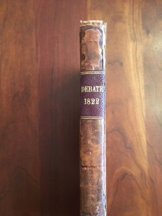 Item #100218 Two 1822/1829 Raleigh North Carolina Pamphlets, on the Convention Question and...