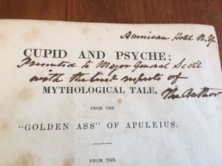 Cupid and Psyche; a Mythological Tale, from the "Golden Ass" of Apuleius.