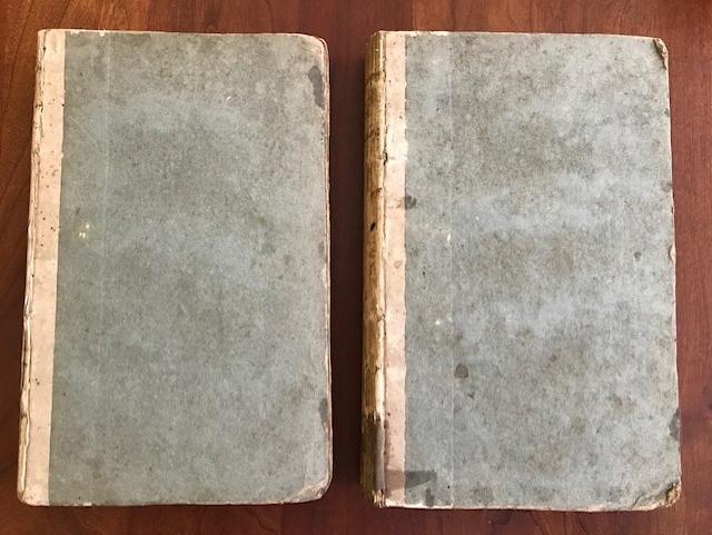 Item #100320 A History of North Carolina. Two Volume Set in Original Publisher's Blue Boards. Hugh Williamson.