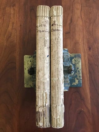 A History of North Carolina. Two Volume Set in Original Publisher's Blue Boards