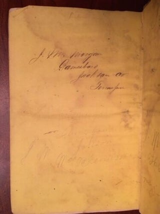 Old Toney and his Master, or, the Abolitionist and the Land-Pirate: Founded on Facts, a Tale of 1824-1827