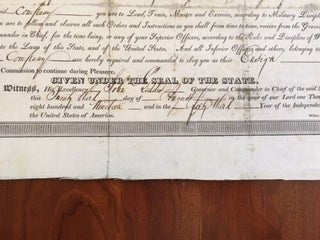 1819 SOUTH CAROLINA Governor John Geddes, SC Militia 29th Regt. German Fusiliers
