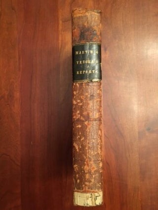 Reports of Cases Argued and Determined in the Supreme Court of Tennessee, Volume I.