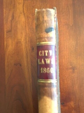 A compilation of the general laws of the city of Nashville : together with the charters of the city, granted by the state of North Carolina and Tennessee, and a list of the chief officers of the municipal government of Nashville ... from 1806 to 1860