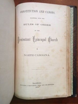 Item #100542 Sammelband of 14 Religious & Theology Pamphlets, 1873-1892, mostly North Carolina...