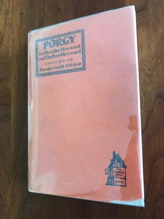 Item #100638 Porgy: A Play in Four Acts. Dorothy, DuBose Heyward