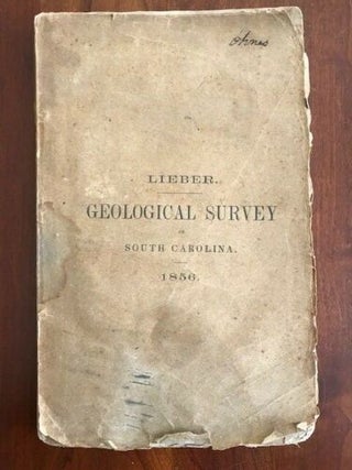 Report on the Survey of South Carolina