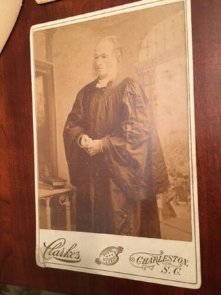 Collection of Portrait Photographs of Charleston, South Carolina Circular Church Reverend William H. Adams and His Family