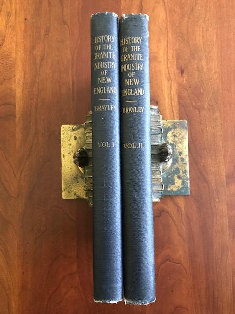 Item #100695 History of the Granite Industry of New England. Two Volume Set. Arthur W. Brayley.