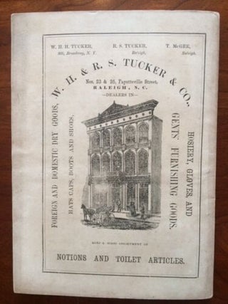 Early Times in Raleigh (N.C.). Addresses Delivered By the Hon. David L. Swain, LL.D., At the Dedication of Tucker Hall, and on the Occasion of the Completion of the Monument to Jacob Johnson, with Maps of the City of Raleigh, for 1792, 1834, & 1847
