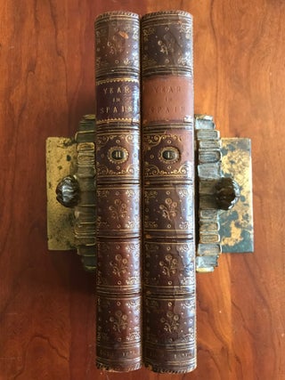 Item #100786 A Year in Spain by A Young American. Two Volume Set. Alexander Slidell Mackenzie