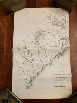 Item #100938 A Map of Those Parts of Virginia, North Carolina, South Carolina, & Georgia Which...