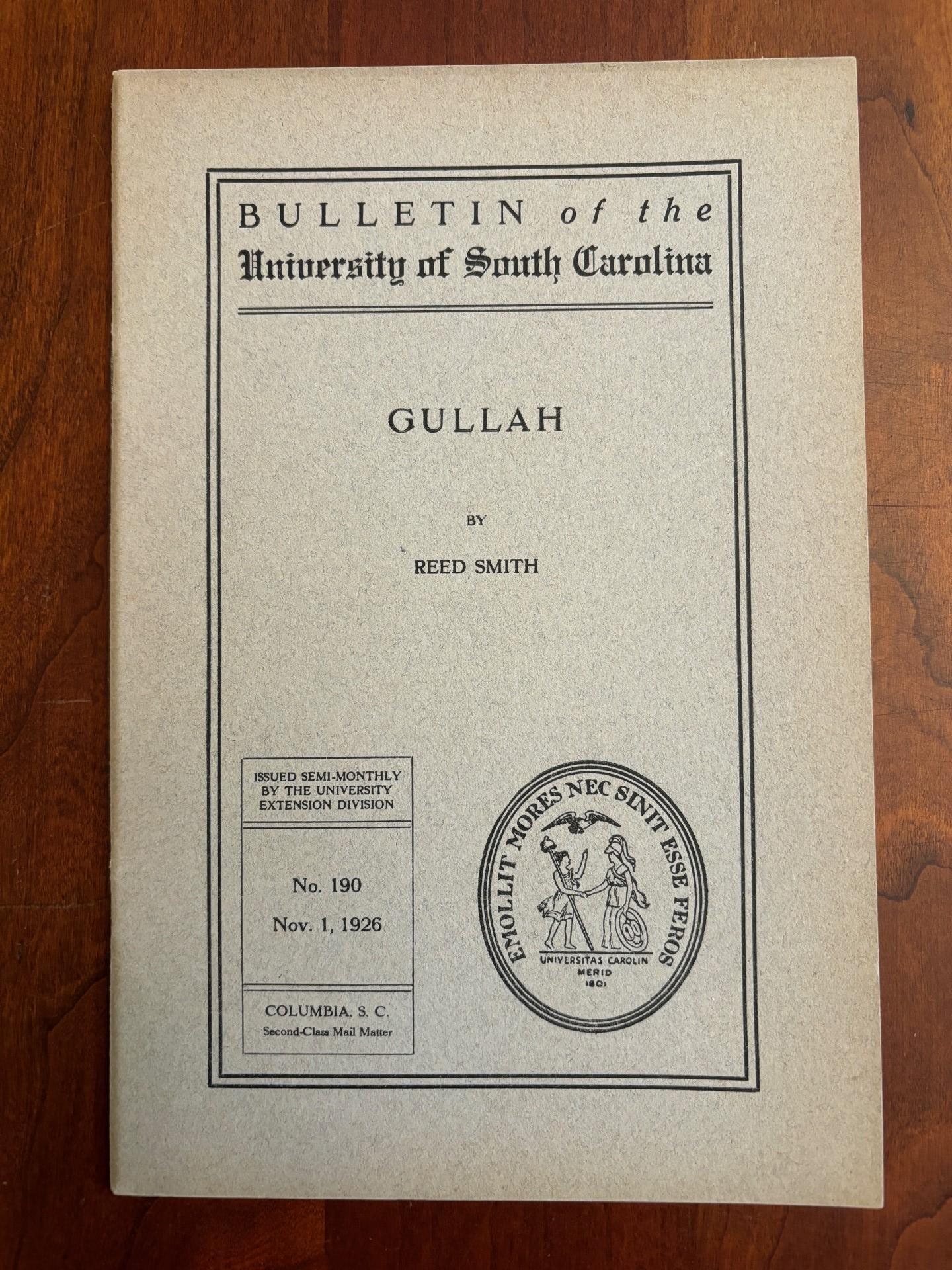 Gullah: Dedicated to the Memory of Ambrose E. Gonzales | Reed Smith