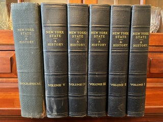 Item #100988 History of New York State 1523-1927. Complete Six Volume Set. Dr. James Sullivan