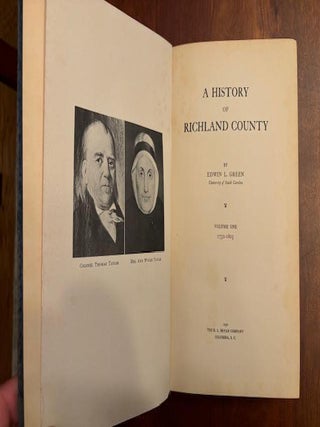 A History of Richland County : Volume One, 1732 - 1805
