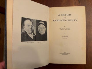 A History of Richland County : Volume One, 1732 - 1805
