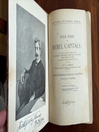 Four Years in Rebel Capitals: An Inside View of Life in the Southern Confederacy.