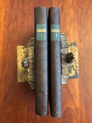 Item #101119 THE YEMASSEE. A Romance of Carolina. Complete Two-Volume Set. William Gilmore Simms