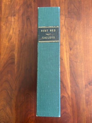 Item #101134 Ruby Red (Galley Proof). William Price Fox