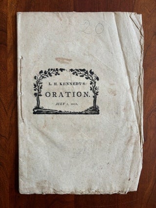 Item #101157 An Oration, Delivered in St. Philip's Church; Before the Inhabitants of Charleston,...