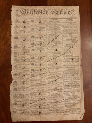 Item #101169 Charleston Courier, Vol. XIII, No. 4785, May 6, 1815