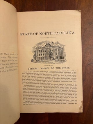 Historical and Descriptive Review of the State of North Carolina, including the Manufacturing and Mercantile Industries of the Towns of Durham, Fayetteville, Henderson, Oxford and Raleigh, and Sketches of Their Leading Men and Business Houses.