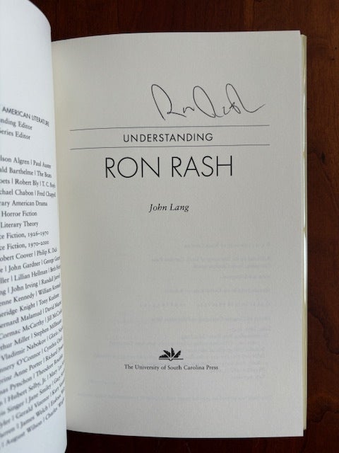 Ron Rash Fun Facts Understanding Ron Rash | John Lang