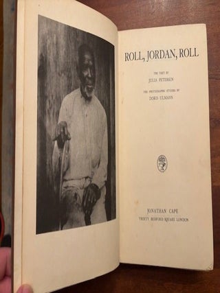 Item #101519 Roll, Jordan, Roll. Julia Peterkin