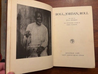 Item #101519 Roll, Jordan, Roll. Julia Peterkin