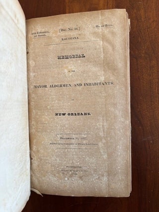 Georgia Governor Wilson Lumpkin's Personal Copy of 20th US Congress Pamphlets, with many pertaining to Cherokee Indians Land Deals and Government (and much more)