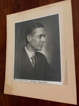 Item #101548 SIGNED & Inscribed DuBose Heyward Photograph, Charleston, South Carolina Author