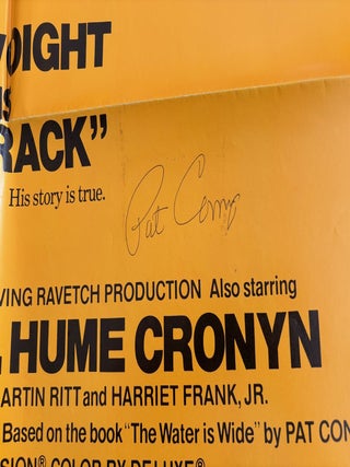 1974 Conrack Original Movie House Full Sheet Poster SIGNED by Pat Conroy