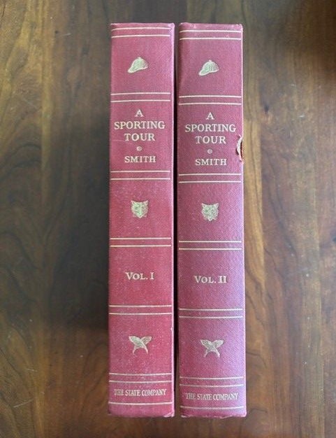 Item #101571 A SPORTING TOUR THROUGH IRELAND, ENGLAND, WALES AND FRANCE In the Years of 1912-1913. TWO VOLUMES. Illustrated With Photogravures And Over Sixty Photographs From Life. Harry Worcester Smith.