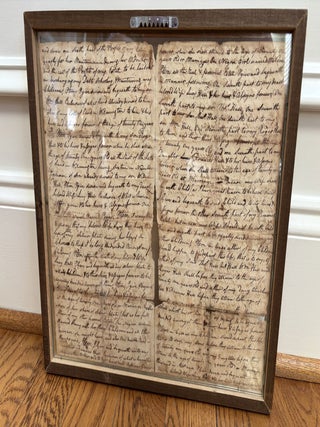 1772 Brunswick County NORTH CAROLINA Will for Dr Thomas Hall, Colonial Physician