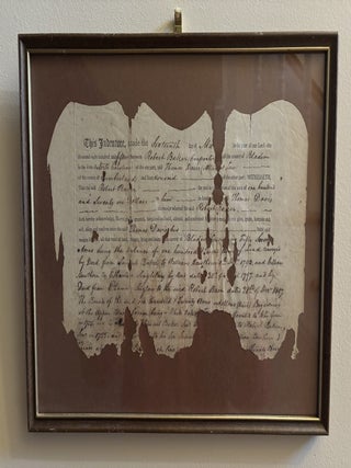 Lot of 6 DAVIS Family Land Documents Baker's Creek Bladen County North Carolina 1773-1824