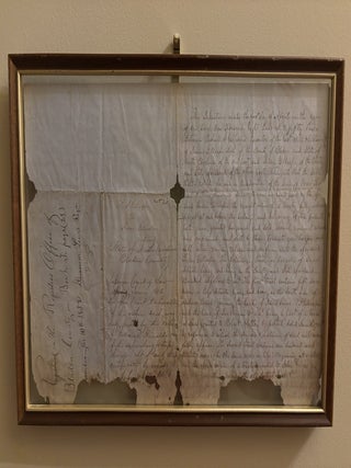 Collection of 7 Land Documents related to the GILLESPIE Family Plantation, Bladen County, North Carolina